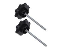 AKOOSY 2 Stück Teiliges Ersatzreifen-klemm-bolzen aus Verstärktem Befestigungsschrauben für Auto-reserveradhalter Diebstahlschutz Schnelle Montage Kompatibel mit Polo Plus