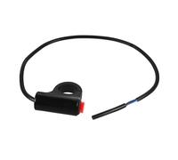 AKOOSY Universeller Motorrad Doppelblitz warnblinkschalter Aluminiumlegierung Sensitiver Push button Lenkerschalter für Motorräder E scooter E bikes Mopeds