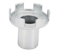 Akozon Anlasserklaue für Motorräder, 63 Mm Anlasserklaue aus Hochfestem Legiertem Stahl mit Seilzugstarter, Silberbeschichtet, für Roller