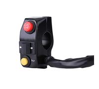 Akozon blinkerschalter Universal 22mm 5 In 1 Motorrad Lenker Scheinwerfer Gefahr Brems Nebelscheinwerfer Horn Ein/Aus-schalter Ersatz Zubehörteil Auto