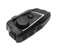 Akozon Motorrad-Bluetooth-Headset mit CVC-Rauschunterdrückung für Helm, Stereo-Musik-Helm-Headset mit Dual-Mode-Gegensprechanlage, Kommunikationssystem für Motorrad-Schneemobil-Fahrrad