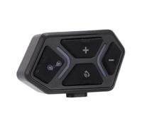 Akozon Motorrad-Bluetooth-Headset mit DSP-Rauschunterdrückung für Helm, Helm-Kommunikationssystem mit Dual-Mode-Gegensprechanlage, Bluetooth-Headset für Motorrad-Schneemobil-Fahrrad