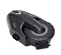 Akozon Motorradhelm-Bluetooth-Headset mit 2-Wege-Gegensprechanlage und Magnethalterung, Helm-Kommunikationssystem mit CVC-Rauschfilter, Bluetooth IP67-Headset für Motorrad und Fahrrad