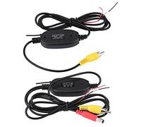 Akozon Rückfahrkamera 2,4G Wireless Video 2,4 Video Transmitter Receiver drahtloses Sender- und Kit Kamera Monitor System DVD Monitor Rückfahrkamera Rückunterstützung