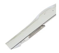 Akozon Verkleidung des Hinteren Heckklappengriffs für 2004 2009, Abs, Galvanisierte Heckklappenverkleidung, 7680147050C0, OEM-Passform, Einfache Installation (Galvanisiert)