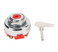 Akozon Zündschloss, Zündlichtschalter 8-poliger Motor Startschalter Zündschloss Auto Zündspule 6V 12V 24V mit Schlüssel für Traktor Rasenmäher