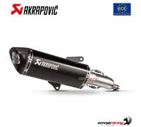 Akrapovic SLIP ON SERIES ECE geprÃ¼ft EndschalldÃ¤mpfer fÃ¼r Honda Roller Forza NSS ADV 350 2021 bis 2024