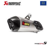 Akrapovic Auspuff zugelassen Titan Slip-On BMW C650 Sport 2016-2020