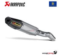 Akrapovic Slip-On Line Titan Endschalldämpfer f. KAWASAKI ZX-6 R 600 07-08 m ABE