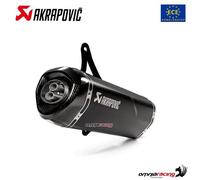 Akrapovic Auspuff genehmigtr Stahl schwarz Piaggio Vespa GTS300/GTV300 2008-2020