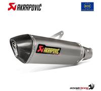 Akrapovic Slip-On Line Auspuff Titanium Kawasaki Ninja 400 2018-2018 Ninja 400 EX400G