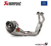 Akrapovic complete Auspuff approved titanium Yamaha XSR700 2021-2023