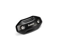 Akrapovic Edelstahl-Hitzeschild schwarz beschichtet für Auspuffanlage