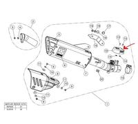 Akrapovič Exup-Ventildeckel CA YZF-R6 2017-2020 [P-HSY6R5]