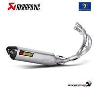 Akrapovic Vollauspuff zugelassen Titan Kawasaki ER6F/ER6N/Ninja 650 12-16