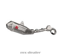 Akrapovic MX Auspuff Komplettanlage Evolution Line fÃ¼r Honda CRF 250 2022 bis 2024