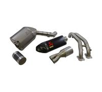 Akrapovic Vollauspuff aus Kohlefaser zugelassen fr Aprilia RS660 2020-2023