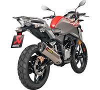 Akrapovic Auspuff komplett zugelassen Stahl BMW G310R / G310GS 2017-2023