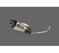 Akrapovic Exhaust Racing Titanium Msx/grom Ref: S-h125r6-aszt/1 One Size Silver / Black (Herstellerartikelnummer: S-H125R6-ASZT/1)