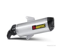 Akrapovic Slip-On Line Edelstahl Endschalldämpfer f. APRILIA SRV 850 12-16 m ABE