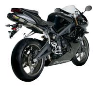 Akrapovic Slip-On Line (Titanium) Triumph Daytona 675 2006-2008 Daytona 675 D67LC