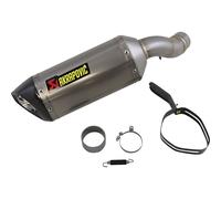Akrapovic Auspuff Slip-On Titan für Kawasaki Z 900 2020- Endschalldämpfer silber Edelstahl