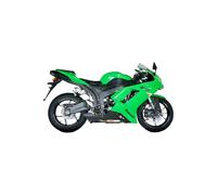Akrapovic Slip-On Line Titan Endschalldämpfer f. KAWASAKI ZX-6 R 600 07-08 m ABE