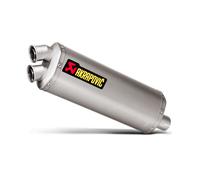 Akrapovic Auspuff Slip-On Titan für CRF 1000 Africa Twin/Adv Endschalldämpfer silber Edelstahl