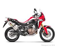 Akrapovic Slip-On Line Titan Endschalldämpfer f. HONDA CRF 1000 L 16