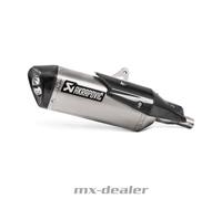 Akrapovic SLIP ON SERIES EndschalldÃ¤mpfer Titan fÃ¼r Honda Roller Forza NSS X-ADV 750 ECE geprÃ¼ft