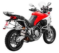 TERMINALE SLIP ON AKRAPOVIC TITANIO DUCATI MULTISTRADA ENDURO 1200 2017-2018