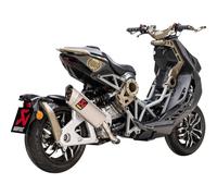 Akrapovic Slip-On Titan Endschalldämpfer ITALJET DRAGSTER 125 200 20-25 o. ABE
