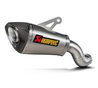 Akrapovic Auspuff Slip-On Titan für Kawasaki Z 900 2020- Endschalldämpfer silber Edelstahl