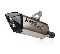 Akrapovic Auspuff Slip-On Titan für BMW R 1250 GS /Adventure Endschalldämpfer silber Edelstahl