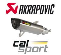 Akrapovic Yamaha Tricity 300 2024 Auspuff mit Straßenzulassung Slip On