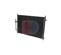 AKS DASIS Kondensator, Klimaanlage 072039N passend für NISSAN