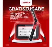 LAUNCH CRP MOT IV obd2 Diagnosegerät für alle Fahrzeuge, OE Level Diagnosesoftware Alle Systemdiagnose und 31+ Reset Services, Fahrzeugtester für Aktive Test, CANFD, inkl. 2 Jahre Update Bluetooth VCI