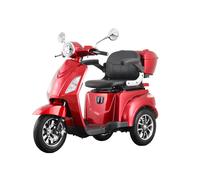 Aktiv Mobil E-Seniorenmobil Aktiv Mobil E-Trike Pro rot - 25 km/h - mit Hardkoffer