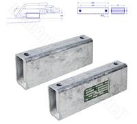 AL-KO Distanz-Set 93 - 70mm - für ALKO Auflaufeinrichtungen 161S 251S 251G