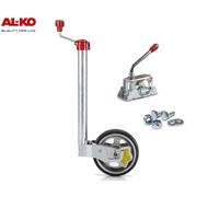 AL-KO Premium Stützrad 300kg Radlastanzeige inkl. AL-KO Klemmhalter PKW Anhänger