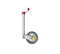 AL-KO Premium Stützrad mit Lastanzeige für Anhänger, 300 kg Tragfähigkeit, 230x80mm Radgröße, Vollgummireifen, Kurbelbedienung