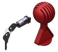 AL-KO Schließzylinder mit Safety Ball silber / rot