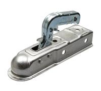 AL-KO | Zugkugelkupplung | Modell AK 7-E | Vkt. 60 mm | Stützlast 75 kg | zulässiges Gesamtgewicht bis 750 kg | ungebremst | eckig