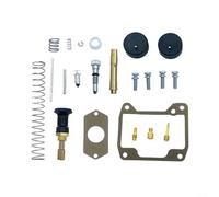 Alanmoship Vergaser-Reparatursatz, für Mikuni TM32 TM34 TM38, Hochdruck-Eisenkomponenten zur Wiederherstellung der Motorleistung und Verlängerung der Lebensdauer, für Rasenmäher im Freien