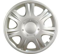 Albrecht 13 Zoll Radkappen silber für Stahlfelgen - Ibiza Radzierblenden aus hochwertigem Kunststoff - Langlebige Radblenden in originaler Albrecht Verpackung - Made in EU