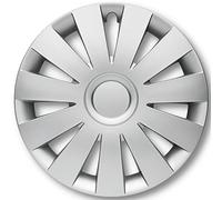 ALBRECHT Radzierblende Radkappe STRIKE 14 Zoll 1 Stück Silber Matt Premium Design 09004