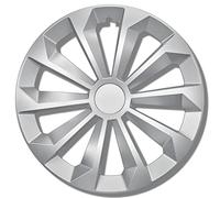 Albrecht 14 Zoll Radkappen Silber matt für Stahlfelgen - Fame Radzierblenden aus hochwertigem Kunststoff - Langlebige Radblenden in originaler Albrecht Verpackung - Made in EU