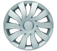 Albrecht 15 Zoll Radkappen silber für Stahlfelgen - Hill Radzierblenden aus hochwertigem Kunststoff - Langlebige Radblenden in originaler Albrecht Verpackung - Made in EU