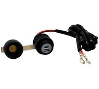 Albrecht Doppel USB Bord-Steckdose beleuchtet