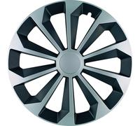 ALBRECHT 243141 Radzierblende Radkappe Fame Night, 14 Zoll, silber